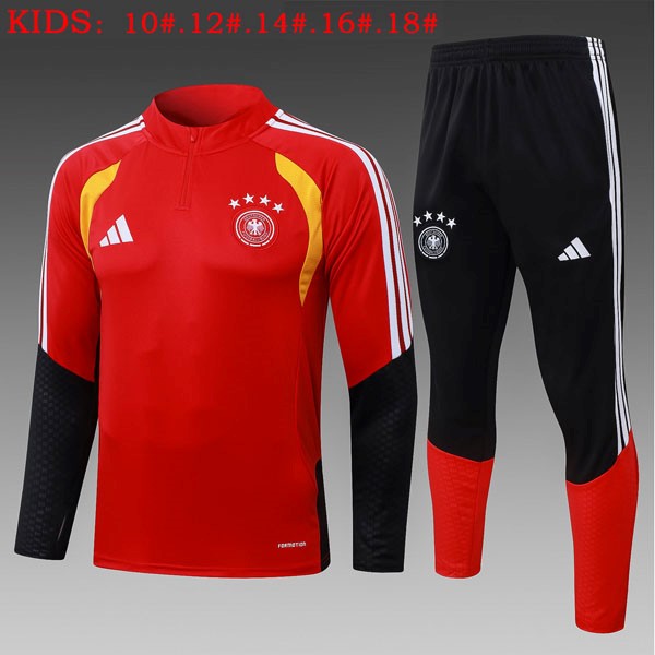 Ninos Sudadera De Training Alemania 2026/2027 Rojo